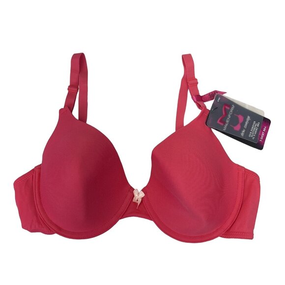 Maidenform One Fab Fit Original Tailored Demi T-Shirt Bras 07959 Women 36D NEW - Picture 2 of 12